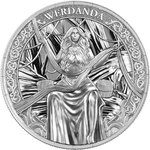 Monnaie WERDANDA Norns 1 Oz Argent 5 Mark Germania 2026