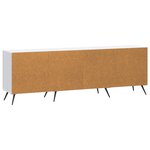 vidaXL Meuble TV Blanc 150 x 31 x 50 cm Bois d'ingénierie