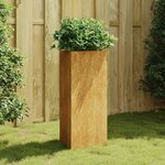 vidaXL Jardinière 40x34 5x75 cm acier corten