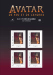 Collector 4 timbres - Avatar de feu et de cendres - Lettre internationale