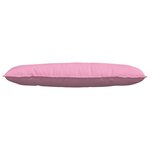 vidaXL Coussin de Dos Rose 120 x 19 x 50 cm tissu