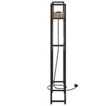 vidaXL Tête de lit de rangement Chêne fumé 135 cm Bois d'ingénierie