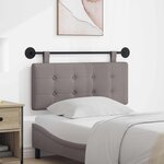 vidaXL Tête de lit suspendue Tissu