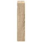 vidaXL Armoire murale de salle de bain Chêne Sonoma 40 x 10 x 50 cm