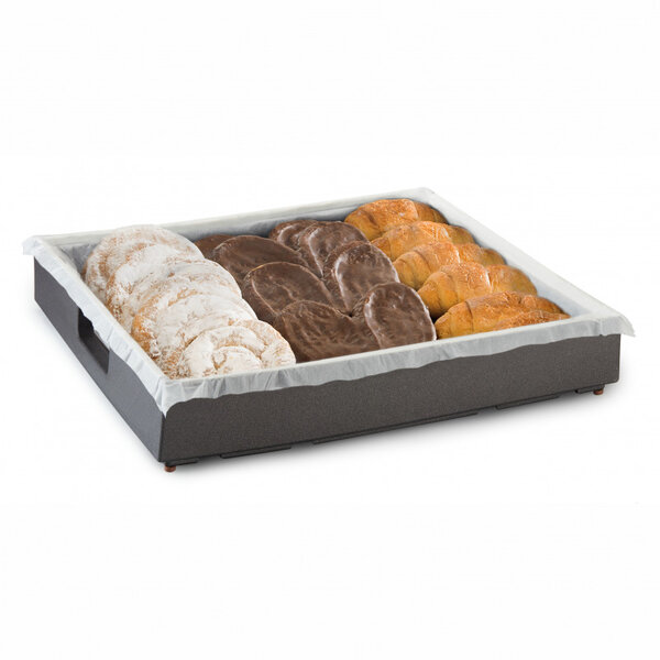 Plateau de présentation buffet cubic® 40 x 40 cm - pujadas -  - dm laquée 400x400x65mm
