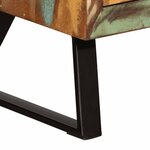 vidaXL Armoire à tiroir multicolore 70x35x70 cm bois de récupération