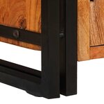 vidaXL Meuble TV Marron 120 x 30 x 50 cm Bois d'acacia massif