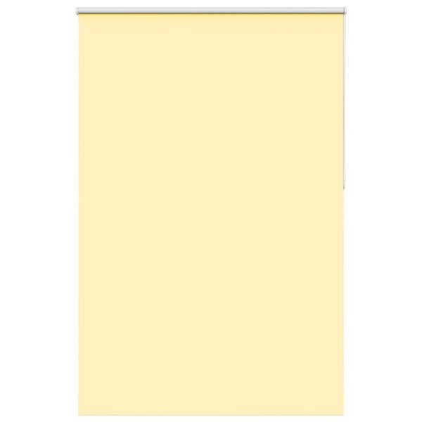 vidaXL Store enrouleur occultant jaune largeur du tissu 141 6 cm