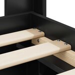 vidaXL Cadre de lit avec rangement et tête de lit 3 Pièces