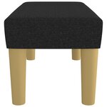 vidaXL Banc Noir 70x30x30 cm Tissu