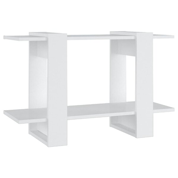 vidaXL Bibliothèque/Séparateur de pièce Blanc 80x30x51 cm