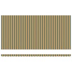 vidaXL Auvent Rétractable Vert et jaune 600 × 350 cm Polyester  Métal