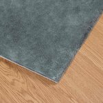 vidaXL Tapis en Fourrure Synthétique de Lapin Olite Anthracite