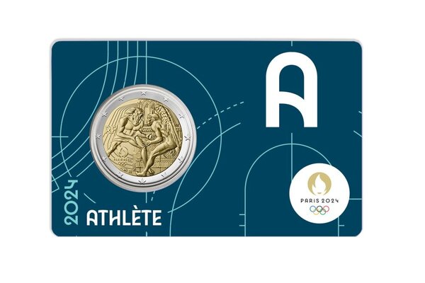 Jeux Olympiques de Paris 2024 Monnaie de 2€ commémorative - 2/5