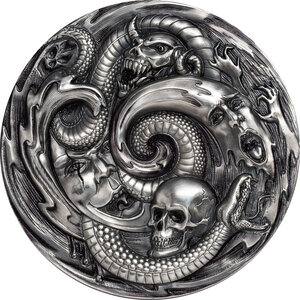 Pièce de monnaie en Argent 20 Dollars g 93.3 (3 oz) Millésime 2019 Evil Within PANDORA BOX