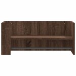 vidaXL Étagère murale chêne marron 70 5x35x30 5 cm bois d'ingénierie