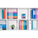 Boite De Classement Exabox Dos 40mm Polypropylène 7/10e Opak - A4 - Bleu Clair - X 8 - Exacompta