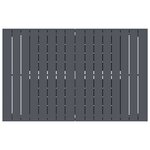 vidaXL Ensemble de salle à manger de jardin ajustable 9 Pièces Acier