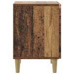 vidaXL Cabinet de chevet Bois ancien 43 x 34 5 x 50 cm
