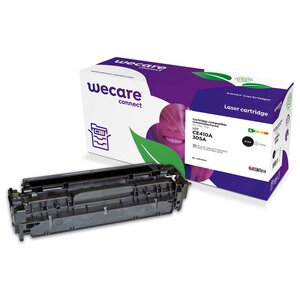 Cartouche toner remanufacturée, compatible pour HP 305A, pack unitaire, CE410A, noir
