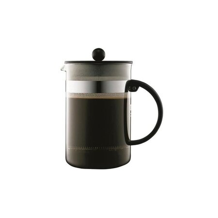 BODUM BISTRO Cafetiere piston 12 tasses/1,5L noir