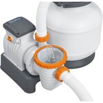 Filtre à sable 8 327 L/h avec préfiltre pour piscines de 1100 à 54500 L