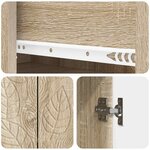 vidaXL Buffet Chêne Sonoma 89 x 34 5 x 60 cm Bois d'ingénierie