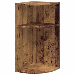 vidaXL Table d'appoint Bois ancien 29 6 x 29 6 x 60 cm