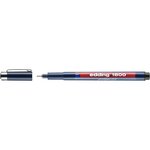 Feutre Fin de Précision 1800 Noir Pointe Fine (0.3) 0 35 mm EDDING