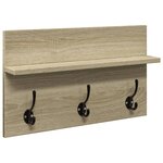 vidaXL Ensemble de meubles de couloir 4 Pièces chêne sonoma