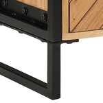 vidaXL Table de chevet Marron 40 x 30 x 50 cm