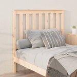 vidaXL Tête de lit 106x6x101 cm Bois massif de pin
