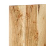 vidaXL Tête de lit 140 cm bois d'acacia massif