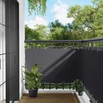 vidaXL Écran de balcon 100 x 400 cm Tissu Oxford Rectangulaire