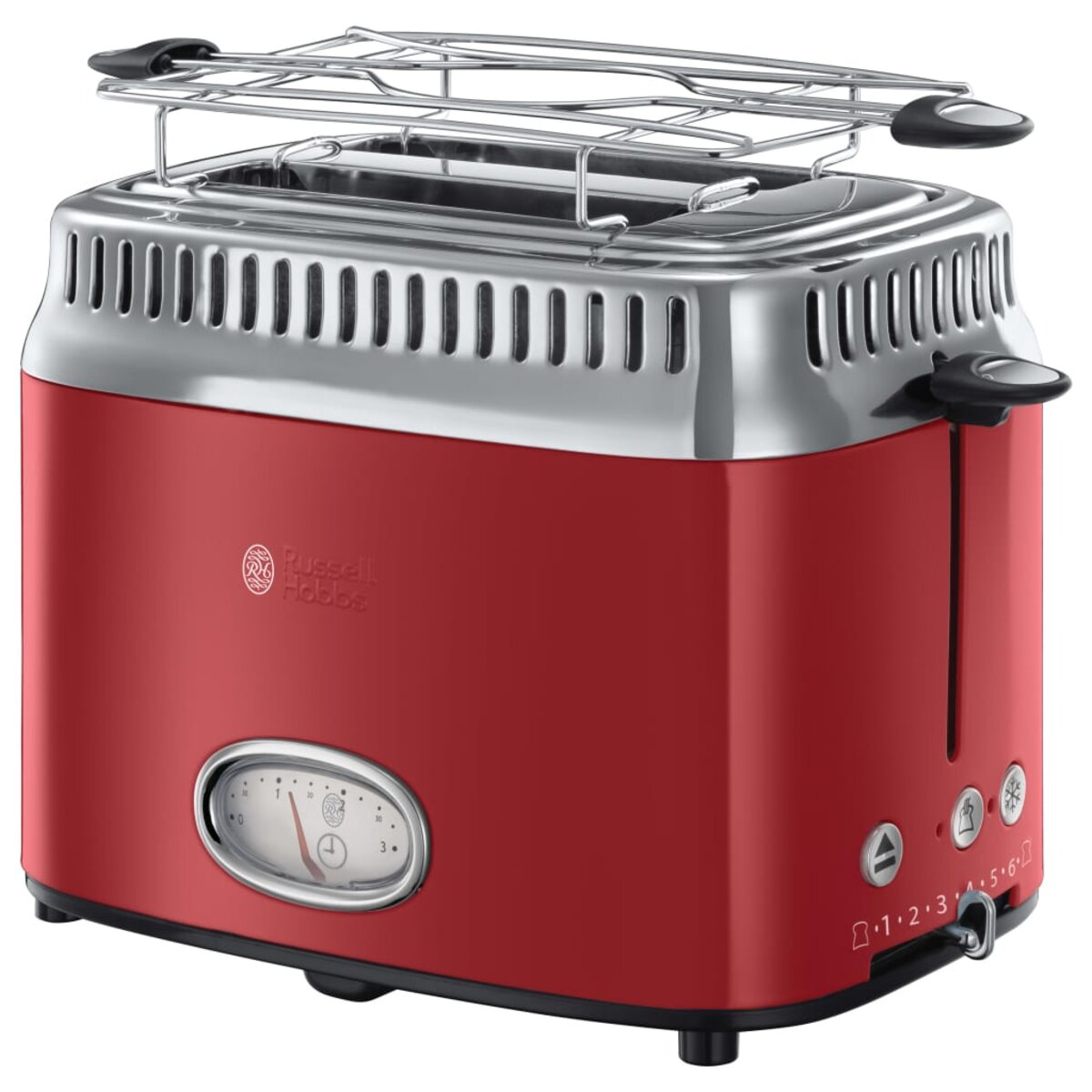 Russell hobbs grille-pain retro rouge 1300 w - La Poste