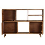 Vidaxl buffet 118 x 35 x 70 cm bois solide de sesham