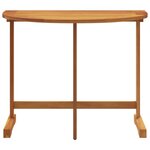 vidaXL Table pliable de balcon 90x60x72 cm bois d'acacia solide
