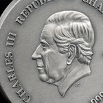 Pièce de monnaie en Argent 5 Cedis g 31.1 (1 oz) Millésime 2024 Life Quotes KRAKEN