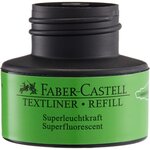 Recharge TEXTLINER REFILL 1549  pour surligneur 1546 et 1543  coloris vert FABER-CASTELL