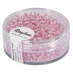 Perle Rocaille arktis lustrée Rose tendre 2 6mm 17 g