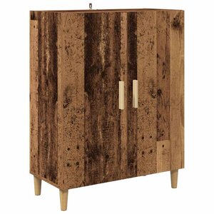 vidaXL Buffet Bois Ancien 70 x 34 x 90 cm Bois d'ingénierie