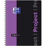 Cahier Etudiant PROJECTBOOK 200 p seyès 23 3x29 8cm 90g coloris aléatoire OXFORD