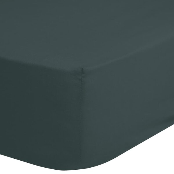 Good Morning Drap-housse 180x220 cm Vert foncé