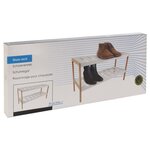 Storage solutions Étagère à chaussures avec 2 niveaux 70x26x36 cm