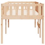 vidaXL Lit pour enfants sans matelas 75x190 cm bois de pin massif