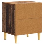 vidaXL Table de chevet Bois ancien 43 x 34 5 x 50 cm Bois d'ingénierie