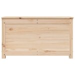 vidaXL Boîte de rangement 80x40x45 5 cm Bois massif de pin