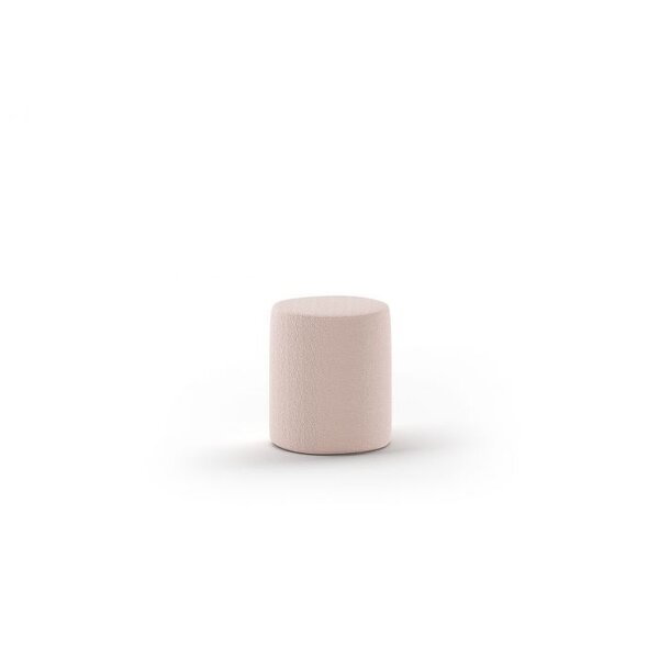 Moon Pouf Boucle - en Rose