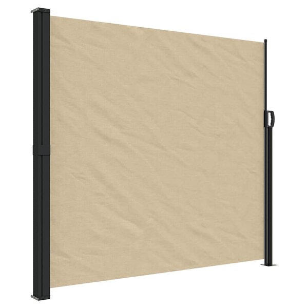 vidaXL Auvent latéral rétractable beige 180x600 cm