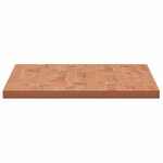 vidaXL Dessus de table 100x50x2 5cm rectangulaire bois massif de hêtre